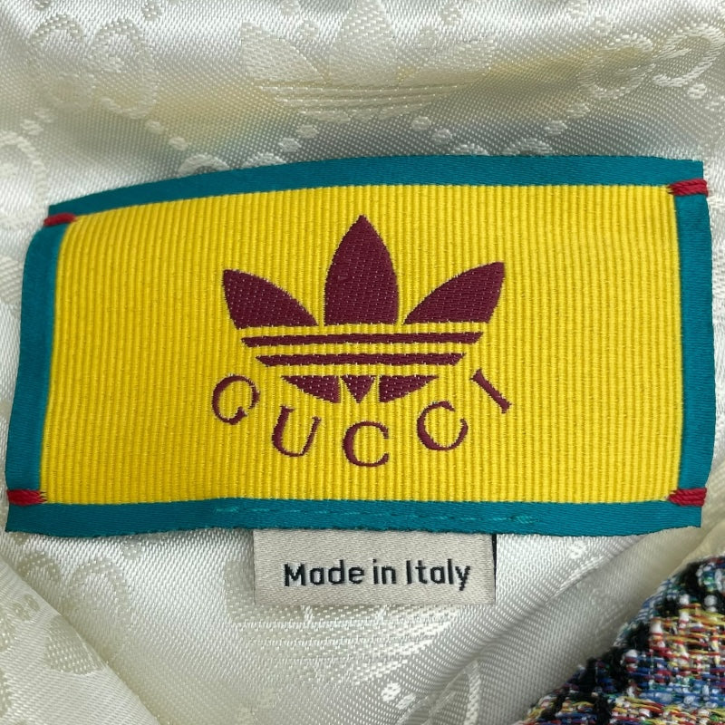 グッチ GUCCI GUCCI×Adidas GGジャガードショートジャケット 723174 マルチカラー ポリアミド レディース その他アウター