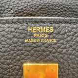 エルメス HERMES バーキン25 Z刻印　(2021年製) ブラック ゴールド金具 トゴ レディース ハンドバッグ