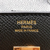 エルメス HERMES バーキン25 セリエ U刻印　(2022年製) ブラック　ピンクゴールド金具  ヴォーエプソン レディース ハンドバッグ