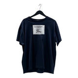 バーバリー BURBERRY プローサムロゴプリントTシャツ 8068801 ネイビー コットン メンズ 半袖Ｔシャツ