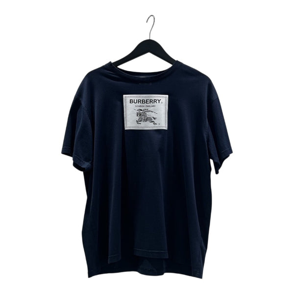 バーバリー BURBERRY プローサムロゴプリントTシャツ 8068801 ネイビー コットン メンズ 半袖Ｔシャツ