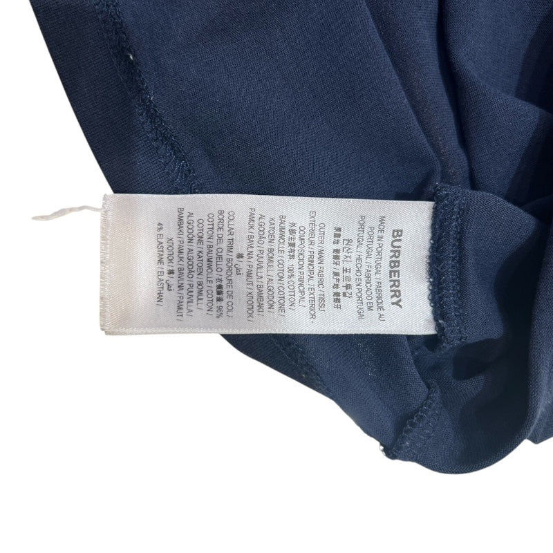 バーバリー BURBERRY プローサムロゴプリントTシャツ 8068801 ネイビー コットン メンズ 半袖Ｔシャツ