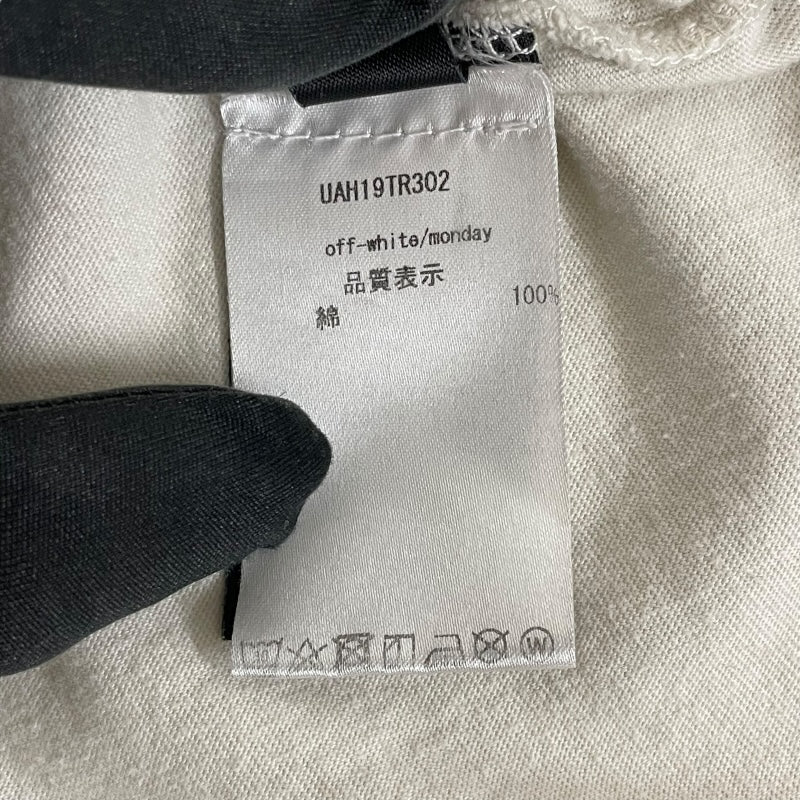 ヴェトモン VETEMENTS MONDAYウィークデイTシャツ UAH19TR302 ベージュ コットン メンズ 半袖Ｔシャツ