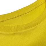 ルイ・ヴィトン LOUIS VUITTON ロゴ 刺繍Tシャツ イエロー L コットン100％ メンズ 半袖Ｔシャツ
