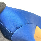 マノロブラニク Manolo Blahnik ハンギシサテンヒールパンプス 34  ブルー  サテン レディース パンプス