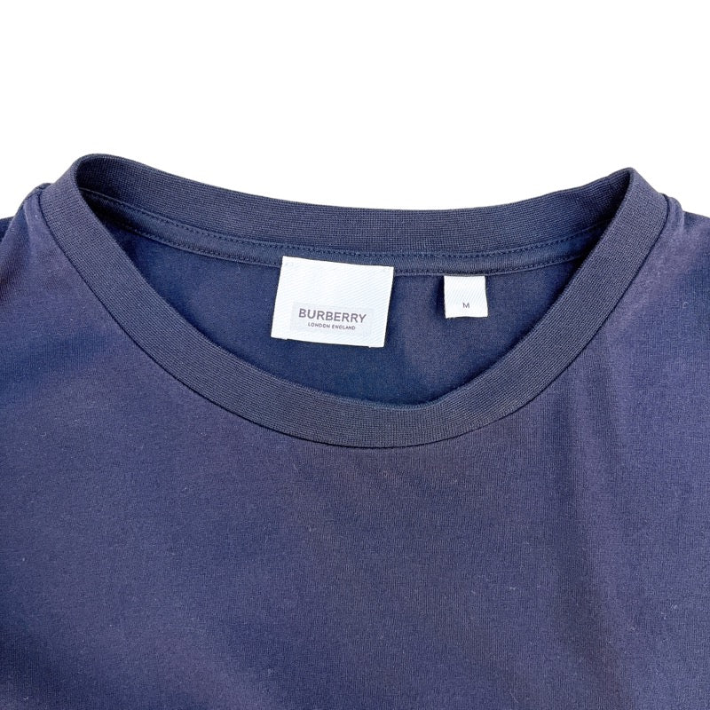 バーバリー BURBERRY ロゴスリーブTシャツ 8026224 ブラック コットン