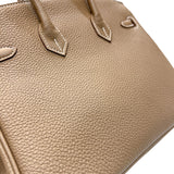 エルメス HERMES バーキン25 B刻印　(2023年製) エトゥープ シルバー金具 トゴ レディース ハンドバッグ
