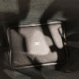 エルメス HERMES ピコタンロックPM W刻 ブラック GD金具  トリヨンクレマンス レディース ハンドバッグ