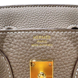 エルメス HERMES バーキン25 B刻　(2023年製) エトゥープ ゴールド金具 トゴ レディース ハンドバッグ