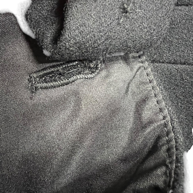 シャネル CHANEL ココマークボタン ジャンパースカート P34029 36(約Sサイズ) ブラック ウール97％ カシミヤ3％ レディース スカート