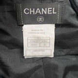 シャネル CHANEL ココマークボタン ジャンパースカート P34029 36(約Sサイズ) ブラック ウール97％ カシミヤ3％ レディース スカート