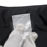 シャネル CHANEL ココマークボタン ジャンパースカート P34029 36(約Sサイズ) ブラック ウール97％ カシミヤ3％ レディース スカート