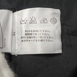 シャネル CHANEL ココマークボタン ジャンパースカート P34029 36(約Sサイズ) ブラック ウール97％ カシミヤ3％ レディース スカート
