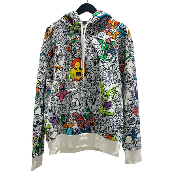 ルイ・ヴィトン LOUIS VUITTON モノグラムコミックス　総柄スウェットパーカー HOY88W コットン メンズ パーカー