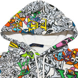ルイ・ヴィトン LOUIS VUITTON モノグラムコミックス　総柄スウェットパーカー HOY88W コットン メンズ パーカー