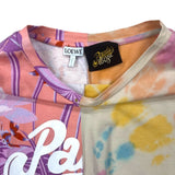 ロエベ LOEWE La Pausa　アシンメトリーTシャツ S616341X68 マルチカラー コットン レディース 半袖Ｔシャツ