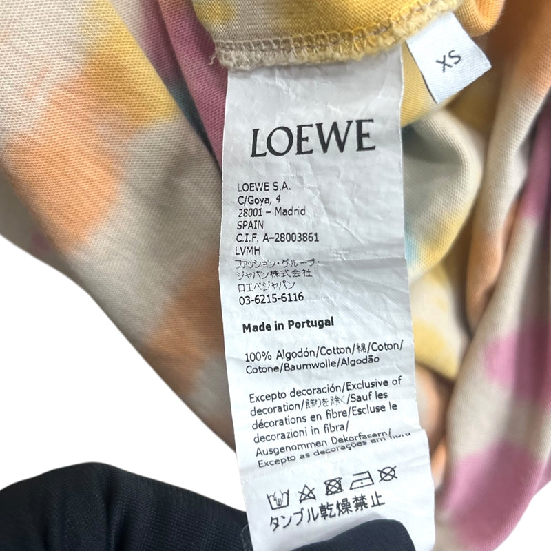 ロエベ LOEWE La Pausa　アシンメトリーTシャツ S616341X68 マルチカラー コットン レディース 半袖Ｔシャツ