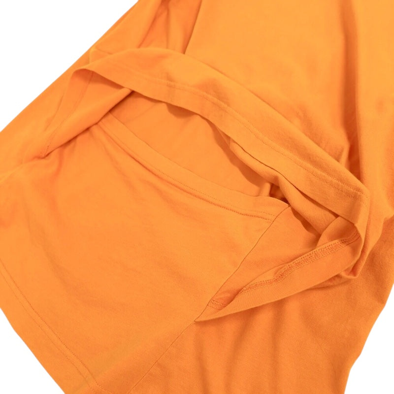 バレンシアガ BALENCIAGA SPEED HUNTER ダブルヘムTシャツ 508209 オレンジ コットン メンズ 半袖Ｔシャツ