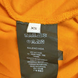 バレンシアガ BALENCIAGA SPEED HUNTER ダブルヘムTシャツ 508209 オレンジ コットン メンズ 半袖Ｔシャツ