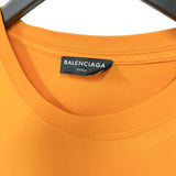 バレンシアガ BALENCIAGA SPEED HUNTER ダブルヘムTシャツ 508209 オレンジ コットン メンズ 半袖Ｔシャツ