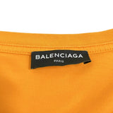 バレンシアガ BALENCIAGA SPEED HUNTER ダブルヘムTシャツ 508209 オレンジ コットン メンズ 半袖Ｔシャツ