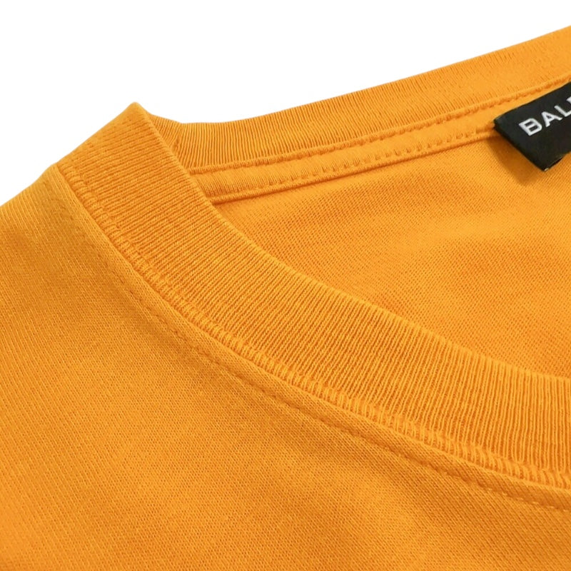 バレンシアガ BALENCIAGA SPEED HUNTER ダブルヘムTシャツ 508209 オレンジ コットン 半袖Ｔシャツ メンズ 中古 バレンシアガ BALENCIAGA SPEED HUNTER ダブルヘムTシャツ