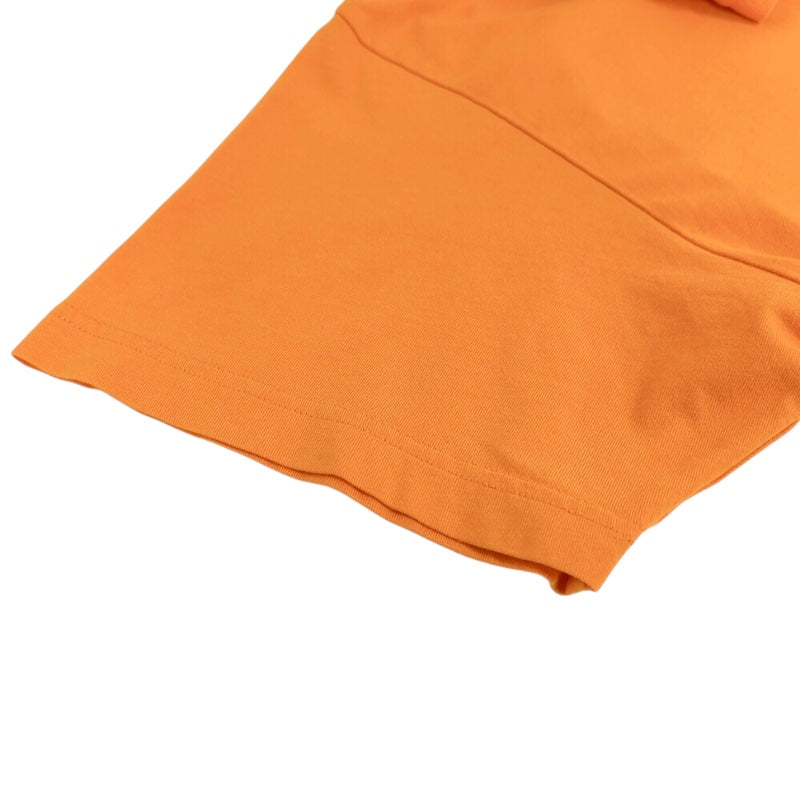 バレンシアガ BALENCIAGA SPEED HUNTER ダブルヘムTシャツ 508209 オレンジ コットン メンズ 半袖Ｔシャツ