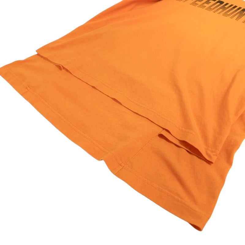 バレンシアガ BALENCIAGA SPEED HUNTER ダブルヘムTシャツ 508209 オレンジ コットン 半袖Ｔシャツ メンズ 中古 バレンシアガ BALENCIAGA SPEED HUNTER ダブルヘムTシャツ