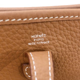 エルメス HERMES エヴリンTPM W刻 (2024年製) ゴールド シルバー金具  トリヨンクレマンス レディース ショルダーバッグ