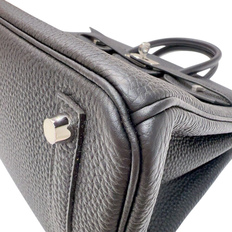 エルメス HERMES バーキン25 W刻 (2024年製) ブラック シルバー