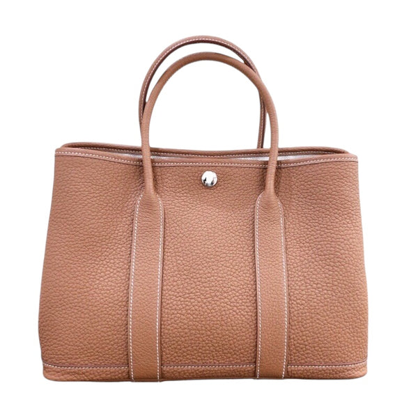 エルメス HERMES ガーデンパーティTPM W刻印　(2024年製) ゴールド　シルバー金具 ネゴンダ ユニセックス トートバッグ