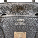 エルメス HERMES バーキン25 W刻　(2024年製) グリスミスティ　シルバー金具 トゴ レディース ハンドバッグ