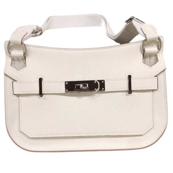 エルメス HERMES ジプシエールミニ W刻印　(2024年製) マッシュルーム/シルバー金具 ヴォースイフト レディース ショルダーバッグ