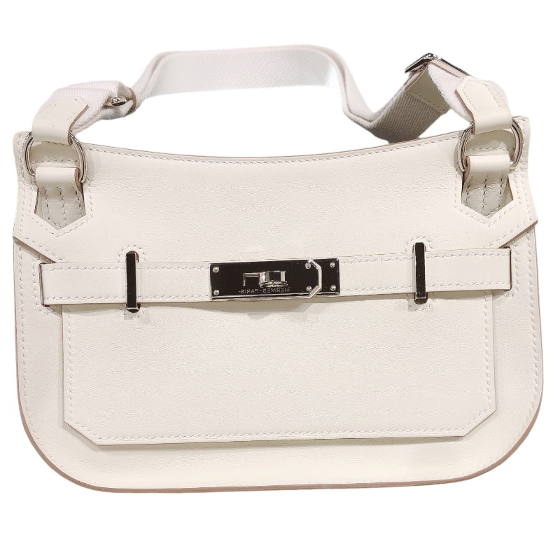 エルメス HERMES ジプシエールミニ W刻印　(2024年製) マッシュルーム/シルバー金具 ヴォースイフト レディース ショルダーバッグ