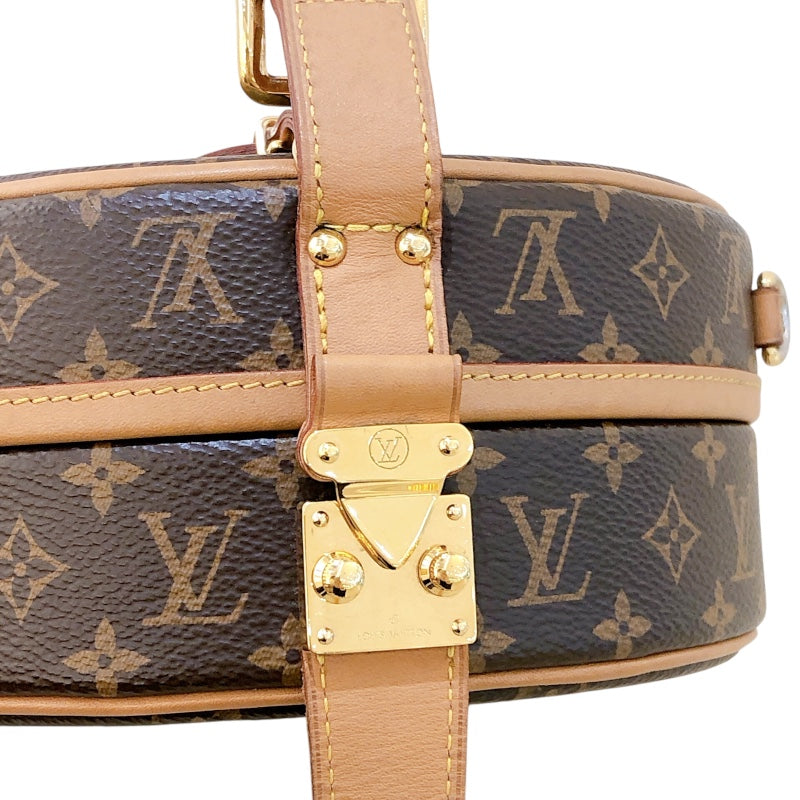 ルイ・ヴィトン LOUIS VUITTON プティット・ボワット・シャポー M43514 ブラウン モノグラム・キャンバス/レザー レディース ショルダーバッグ