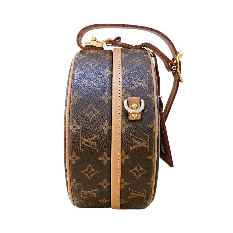 ルイ・ヴィトン LOUIS VUITTON プティット・ボワット・シャポー M43514 ブラウン モノグラム・キャンバス/レザー レディース ショルダーバッグ