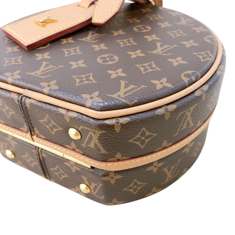 ルイ・ヴィトン LOUIS VUITTON プティット・ボワット・シャポー M43514 ブラウン モノグラム・キャンバス/レザー レディース ショルダーバッグ