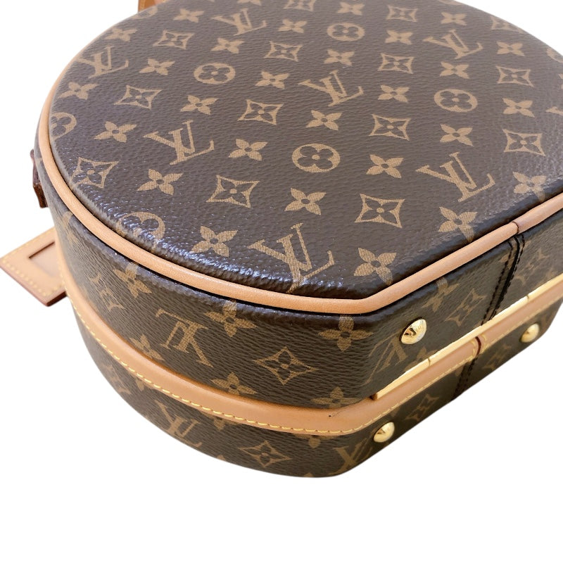 ルイ・ヴィトン LOUIS VUITTON プティット・ボワット・シャポー M43514 ブラウン モノグラム・キャンバス/レザー レディース ショルダーバッグ