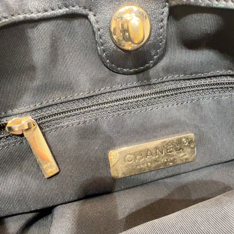 シャネル CHANEL マトラッセ2WAYチェーンショルダー AS0591/2019年製 ブラック ゴールド金具  カーフスキン レディース ショルダーバッグ