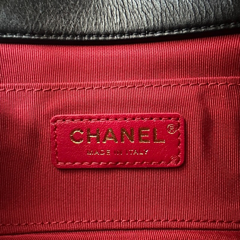 シャネル CHANEL マトラッセ スモールフラップバッグ AS2210 30番台 ブラック パール×ゴールド金具 カーフスキン レディース ショルダーバッグ