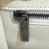 シャネル CHANEL スモールフラップクロスボディ 22番台 ホワイト パイソン レディース ショルダーバッグ