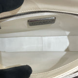 シャネル CHANEL スモールフラップクロスボディ 22番台 ホワイト パイソン レディース ショルダーバッグ