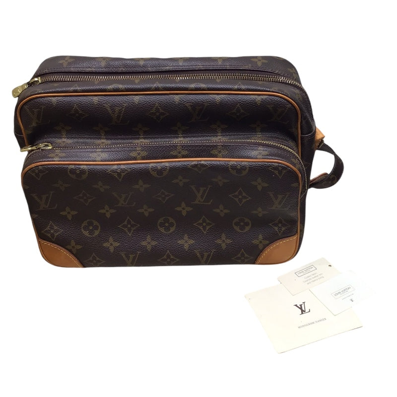 ルイ・ヴィトン LOUIS VUITTON ナイル M45244 ブラウン モノグラムキャンバス ショルダーバッグ