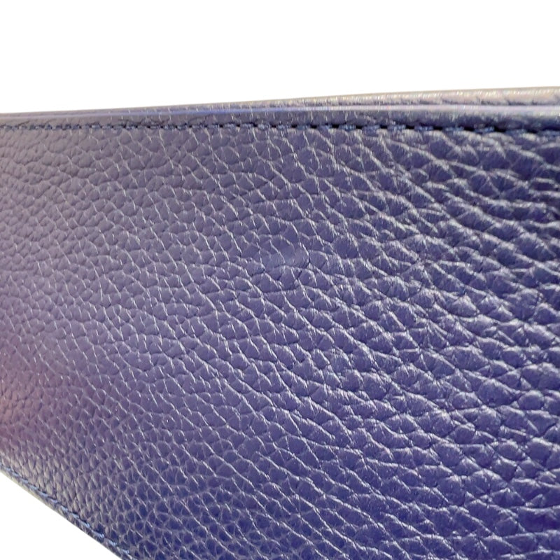 ルイ・ヴィトン LOUIS VUITTON カプシーヌBB N92667 ネイビー　シルバー金具 パイソン/レザー レディース ハンドバッグ