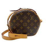 ルイ・ヴィトン LOUIS VUITTON ボワット・シャポースープルPM M45578 ブラウン　ゴールド金具 モノグラム レディース ショルダーバッグ