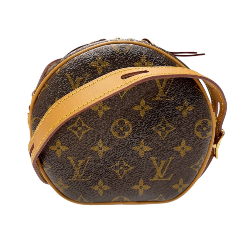 ルイ・ヴィトン LOUIS VUITTON ボワット・シャポースープルPM M45578 ブラウン　ゴールド金具 モノグラム レディース ショルダーバッグ