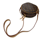 ルイ・ヴィトン LOUIS VUITTON ボワット・シャポースープルPM M45578 ブラウン　ゴールド金具 モノグラム レディース ショルダーバッグ
