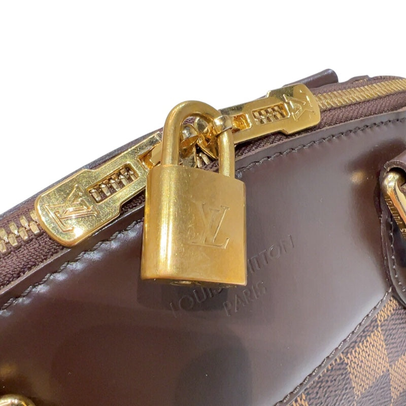 ルイ・ヴィトン LOUIS VUITTON ヴェローナPM N41117 ブラウン　ゴールド金具 ダミエ レディース ハンドバッグ