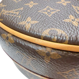 ルイ・ヴィトン LOUIS VUITTON プティット・ボワット・シャポー M43514 ブラウン　ゴールド金具 モノグラム レディース ショルダーバッグ