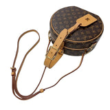ルイ・ヴィトン LOUIS VUITTON プティット・ボワット・シャポー M43514 ブラウン　ゴールド金具 モノグラム レディース ショルダーバッグ